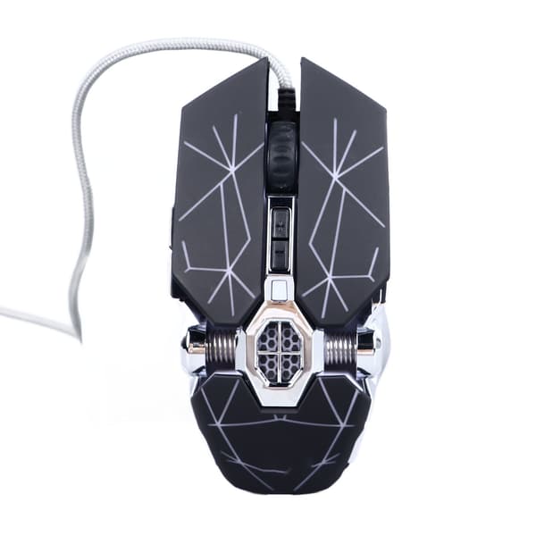 Mekanisk gamingmus Præcis kontrol Hurtig respons RGB Ergonomisk kablede mus til computer