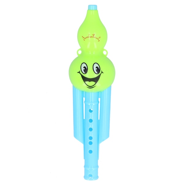 Children Cartoon Pattern Flute Toy Musical Instruments Flute Kids Toddler Gift Music Toy(Blue Green )