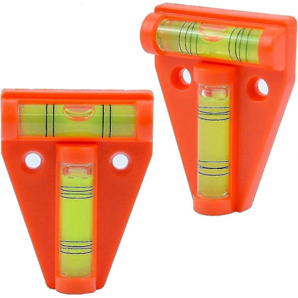 2 st Husvagns Vattenpass Litet Husbils Vattenpass Mini Husbils Vattenpass Husvagns Vattenpass T-typ Bubbelvattenpass
