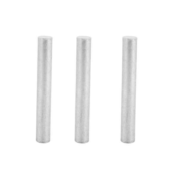 3 st Magnesium Metal Rod Mg Element Bar High Purity 99,99% Survival Emergency Accessory (18mm*100mm) (18mm*100mm)