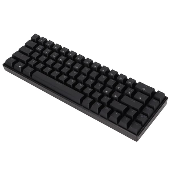 Tastatur 68 Taster Hvidt Lys Tre Tilstande Sort Mekanisk Tastatur til Windows til HarmonyOS til Android til IOS Sort Switch