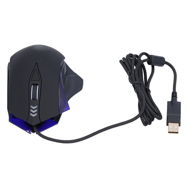 Gaming Mus USB Bærbar Åndedrætslys 4 DPI Justerbar Ergonomisk Computermus til PC Bærbar