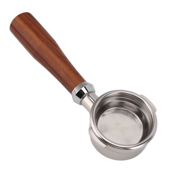 58mm pohjaton portafilter 2 korvaa ruostumaton teräs puukahva irrotettava kahvikoneen lisävaruste Breville 9 -sarjaan E Classic Rosewood
