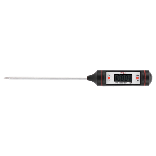 Digitalt mattermometer med lang probe Elektronisk termometer for Kithcen BBQ-utstyr
