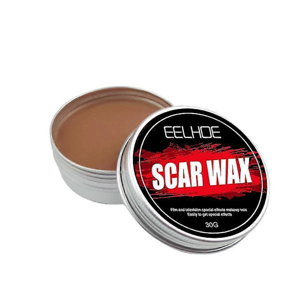 Eelhoe Halloween Makeup Effekt Hudvoks Simulation Sår Falsk Næse Makeup Rekvisitter