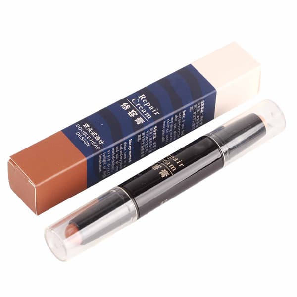 Highlighter Stick Dubbelsidig Vattentät Brightener Highlighter Smink Konturstift Typ 1