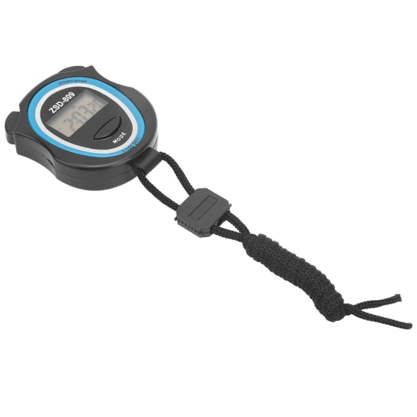 MultiFunction 0.1s Sports Chronograph Elektronisk digital stoppeklokke Timer for løpeundervisning
