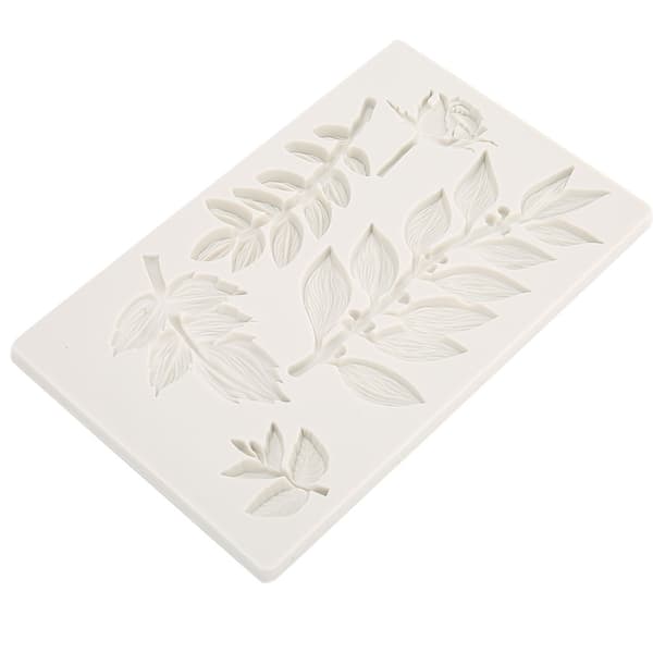 Gren Blomst Ranke Mønster Silikon Kakeform DIY Sjokolade Fondant Bake Dekor Form