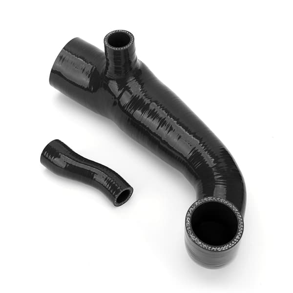 Silikone indsugningsslangesæt til Cooper S R55 R56 R57 Pre-LCI 1.6L N14 2007 til 2010 Sort