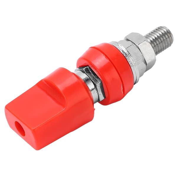 Terminal Multipurpose 4mm Mässing Platt Lock M8 100A Hög Ström Terminalblock med JackRed