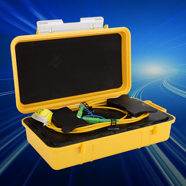 Fiber Optic OTDR Launch Cable Box Dead Zone Eliminator Fiberring Sc APC-Sc APC SM 1 km