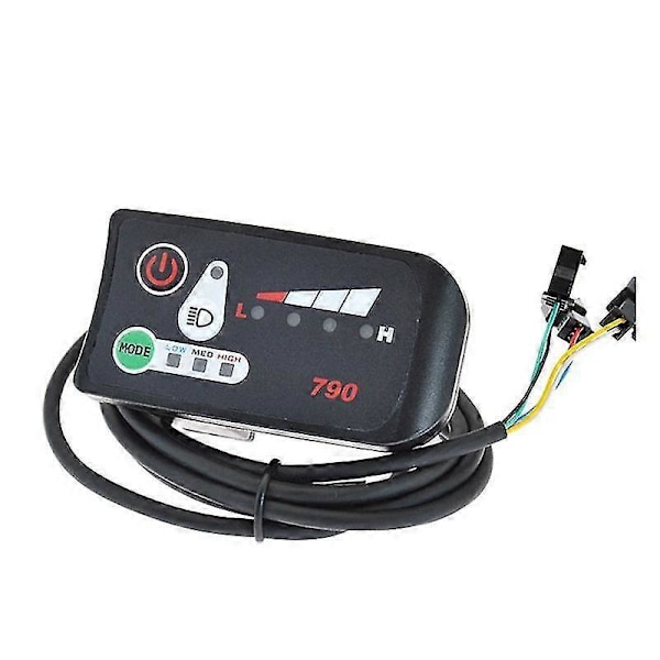 36V Elektrisk Fordon Elektrisk Cykel Mätare LED Effekt Display 6 Km Booster Mätare 790 Mätare-B15