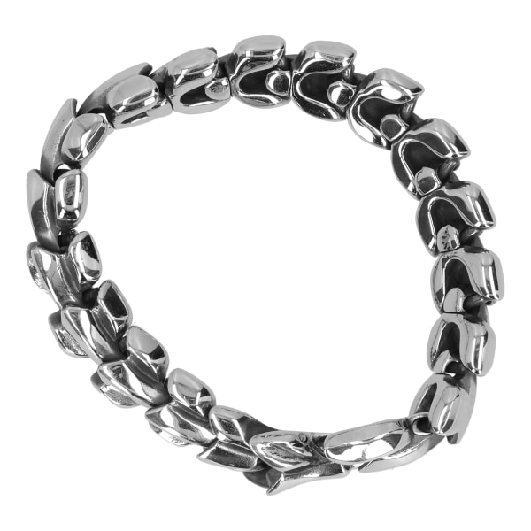 Kjøllenke Armbånd Punk Style Armbånd Retro Titanium Stål Bangle Decoration for Man