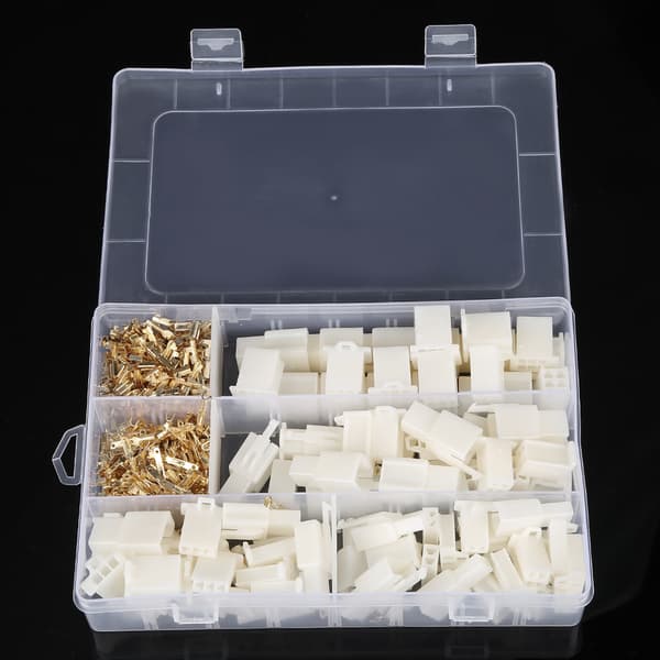 380 stk./sæt 2,8 mm 2 3 4 6 Pin Auto Elektrisk Ledning Terminal Konnektor til Bilmotor
