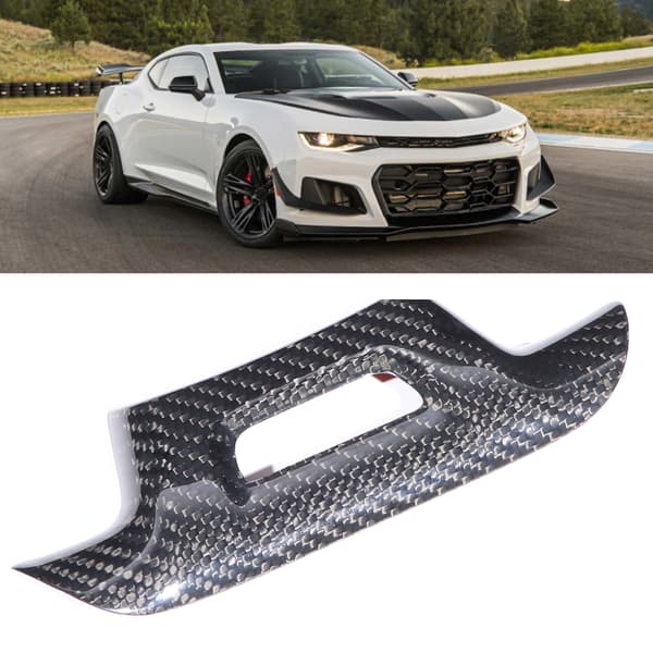 Kulfiber Ratdæksel Passer til Chevrolet Camaro ZL1 2017-2019 med Hul