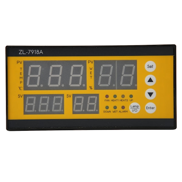 Äggkläckningsmaskin Controller Fuktighetstemperaturkontroll Precis Full Automatisk Kläckningsmaskin Controller 100 till 240V