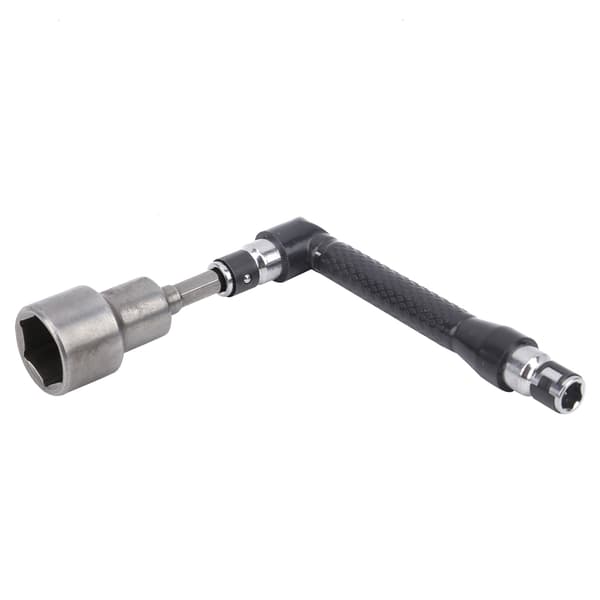 17 mm RC hjul sekskantnøgle skruetrækker multifunktionel L-formet nøgle til 1/7 1/8 RC lastbil