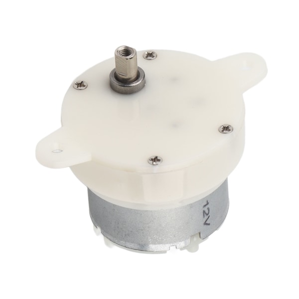 12V Slow Speed ​​Small Geared Motor Gearkasse med Terminal Mute Gear Rotation