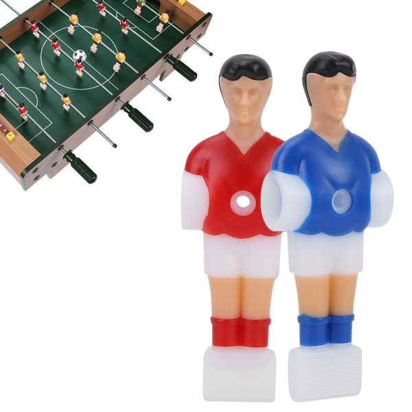 Mini Humanoid plastdukke bordfotballmaskin tilbehør