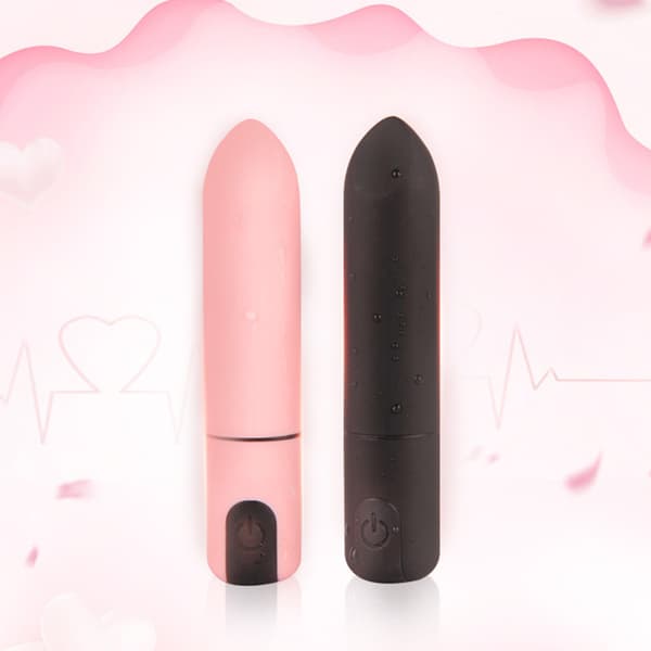 Masturbationsmassager 10 Frekvens Lydløs USB Genopladelig Vibrationsmassage til Kvinder Sort
