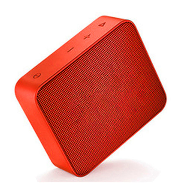 Trådlös Bluetooth-högtalare HiFi Stereo Bass Multifunktionell Mini Bärbar Trådlös Högtalare för Utomhusresor Hem Orange