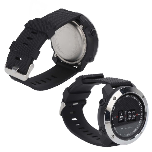 HZ501 Rullarmbandsur Watch för fritidssport Affärssammankomster Svart