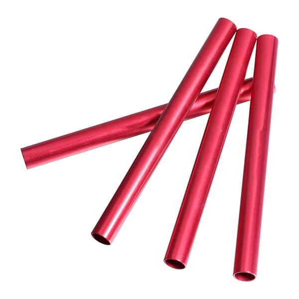 4 stk. Teltstangreparasjonsrør i aluminiumslegering, campingtilbehør for diameter 7,9-8,5 mm