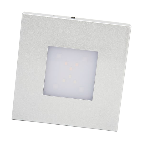 LED Display Bas Sekventiell Belysning Sqaure Light Display Stand USB Laddning för glasfigurer Konstsmycken