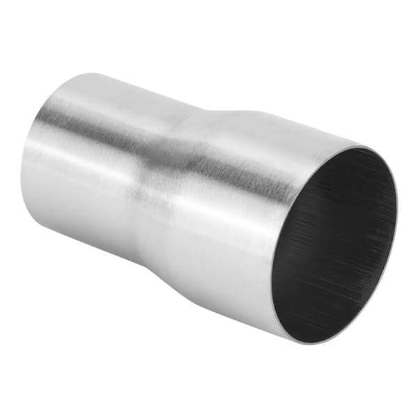 Universal rustfri stål udstødningsrør konnektor rør adapter reduktionsstykke modificeret del 63MM / 76MM