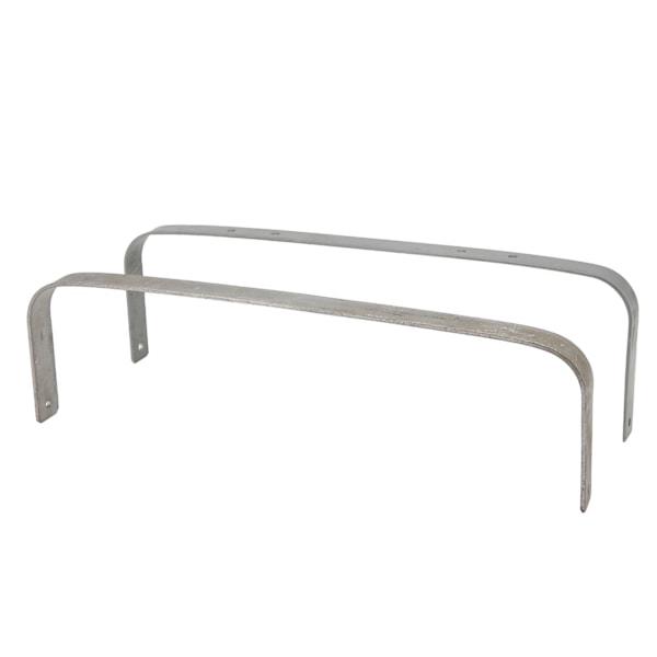 2 st metallramar retro snygg intern aluminium 11,8 tum ram för DIY hantverk väska handväskor gör present