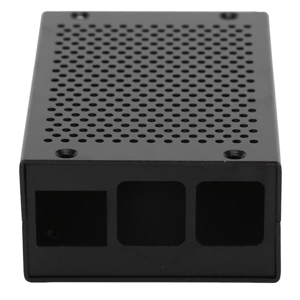 Beskyttelsesetui til Raspberry Pi 3 Kabinet i aluminiumslegering med køleventilator