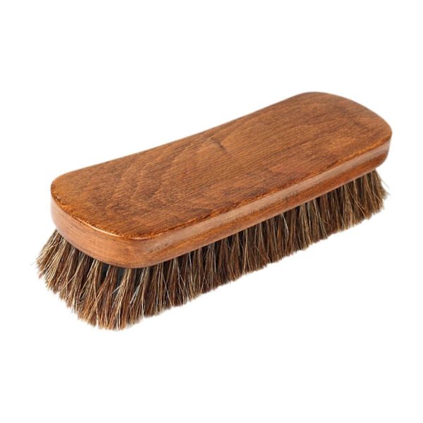 Läderrengöringsborste Stövelborste Glansborste för Polering av Stövlar Skoputs 17cm x 5.5cm x 3.9cm 20cmx5.5cmx3.9cm