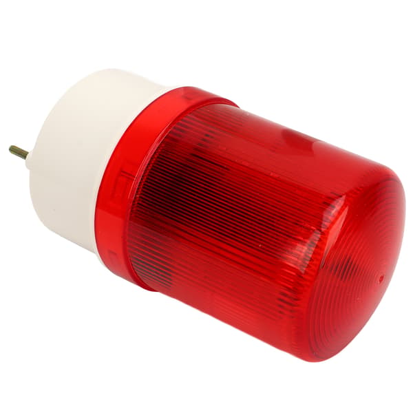 LED Roterende Strobe 120dB Lyd Lys Alarm ABS IP54 Advarselslampe til Indendørs Udendørs 220V