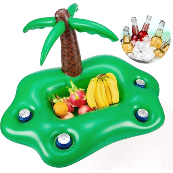 Uppblåsbar Palmträd, Poolbricka, Uppblåsbar Pool Flytande Bar, Poolboj, Pool Flytande Bar, Uppblåsbar Bricka, Uppblåsbar Glas Flytande Bricka, Sommar P