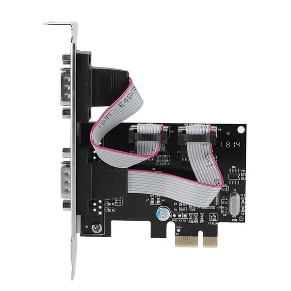 PCI-E til RS232 2 port seriel port konverter PCI Express controller adapter udvidelseskort