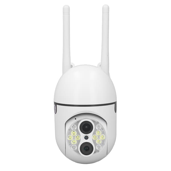 WiFi-kamera 1920x1080P bevegelsesdeteksjon nattsyn sikkerhetskamera for romkontor 100-240V EU-plugg