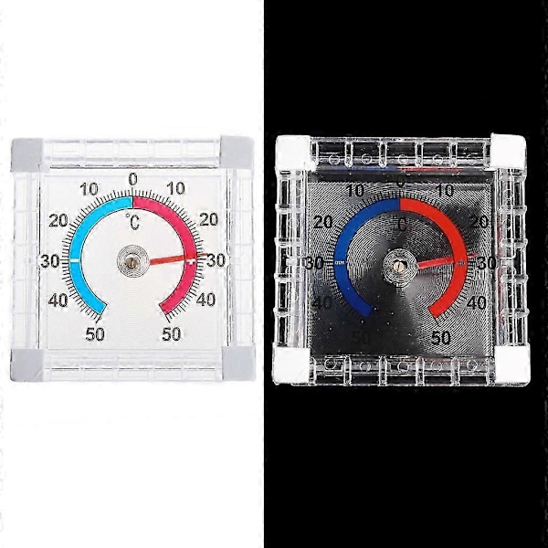 1 stk. Indendørs Udendørs Trådløs Vindues Væg Termometer Temperatur Monitor Have Hjem Drivhus_SZXM