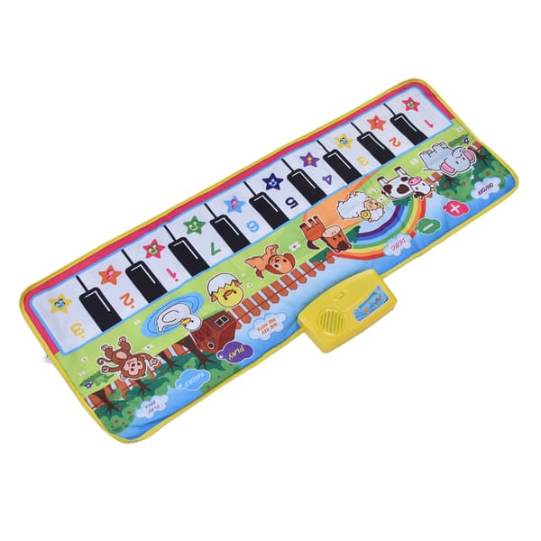 Børns musikmåtte interessant skridsikker stabil foldbar keyboard danselegetøj til børn