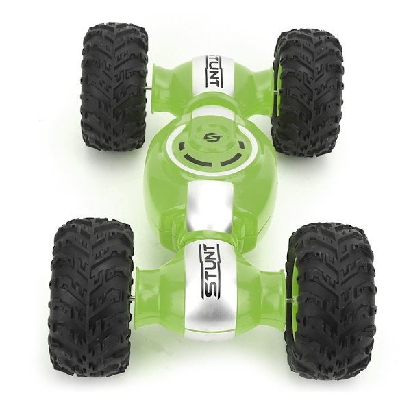 1:12 Stuntbil Dobbeltsidig Firehjulsdrift Deformasjon Fjernkontroll Crawler ModellGrønn