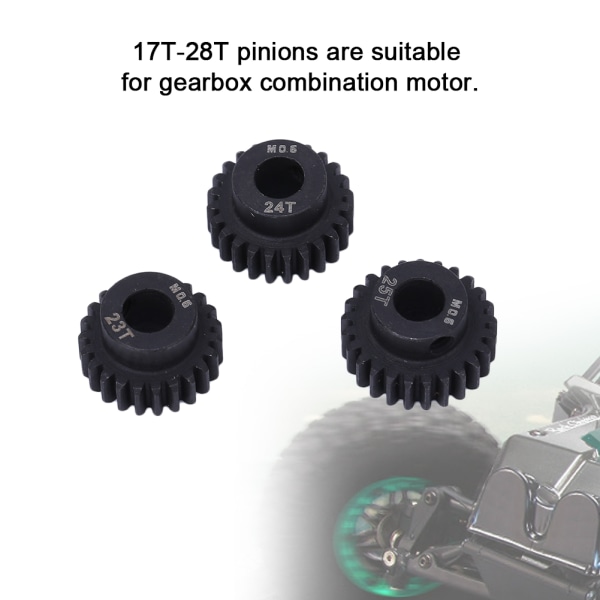 Motor Motormodul Pinjong Set Innerhålsersättningskomponent för 1/10 1/8 RC Car23-25T