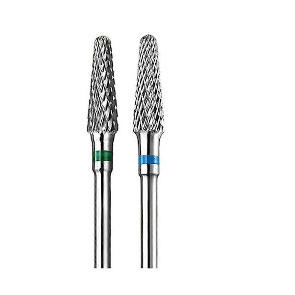 Karbondiamant Nagelborr Bits Manikyr Pedikyr Verktyg för Elektrisk Nagelborr Bits Tillbehör XF