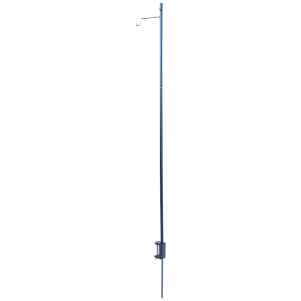 Bærbar sammenleggbar lyslyktstativ i aluminiumlegering for utendørs camping BBQNavy Blue
