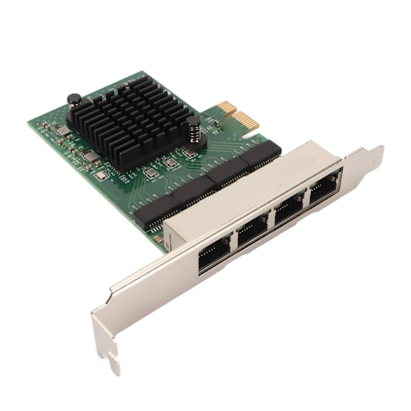 8111G T4 PCI E X1 4 Port Gigabit Server Verkkokortti 10/100/1000Mbps Gigabit Ethernet Server Adapter Pehmeälle Reititykselle