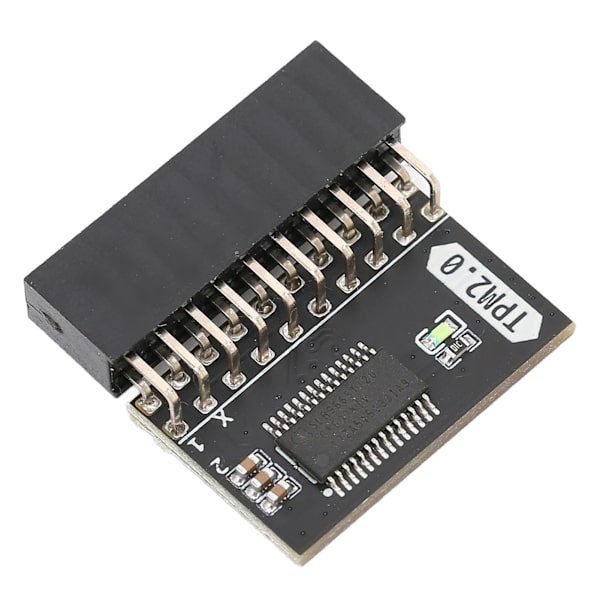 TPM 2.0 Krypteringssikkerhedsmodul 20pin Stærk Kryptering TPM Processor Sort TPM Modul Systemkomponenter til LPC PC