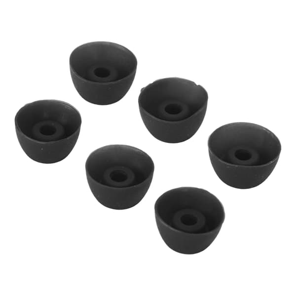 3 par ørepropper blød silikone S M L størrelse erstatningsørepropper til Galaxy Buds 2 SM R177 sort