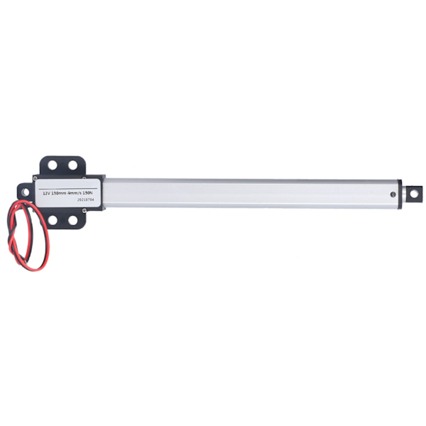 Linjärt ställdon 150 mm slaglängd Hög hastighet Lågt ljud Kortslutningsskydd Mini elektriskt linjärt ställdon 30 mm/s-20N