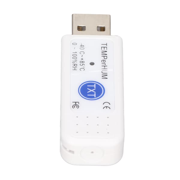 USB Computer Termo Hygrometer Multifunktionel PC Datalogger Alarm Omgivelsestemperatur Fugtighedsmonitor