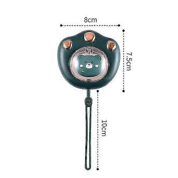 Mini Kannettava Käsienlämmitin Kissantassu Söpö Talvilämmitin Nopea Lämmitys USB Ladattava Tasku 1200mah