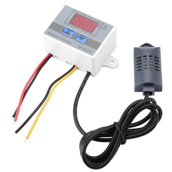 XH-W3005 Digital Hygrometer Switch Controller Fugtighedssensor 0~99%RH 12V