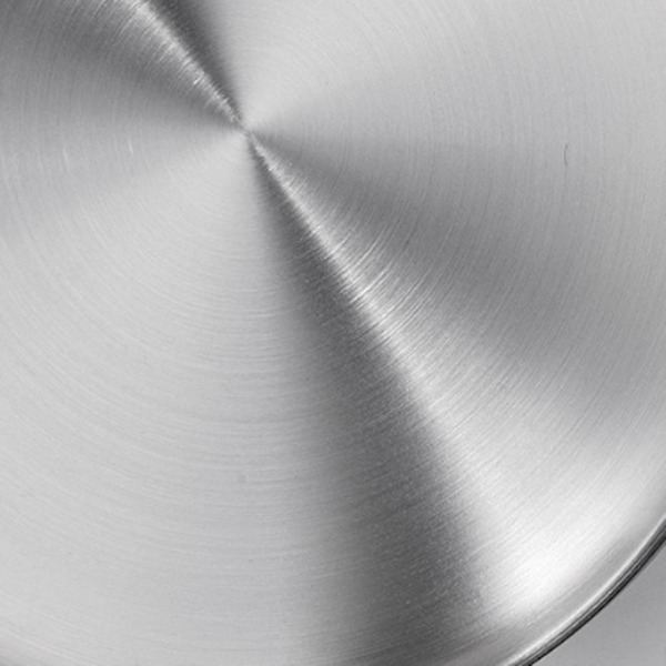 3 x Paksu ruostumattomasta teräksestä valmistettu tarjotin hedelmävati grilli buffet illallislautanen 23cm